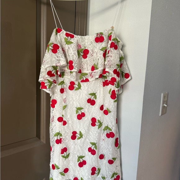 Show Me Your MuMu Rita Ruffle Mini Dress NWT - Picture 3 of 3